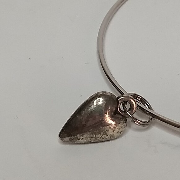 Teacher Charm Bracelet Big Heart to Teach Little Minds Silver Tone Gift Educator - Picture 3 of 5